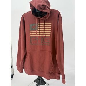 NWT Columbia PHG Performance Hunting Gear Men XL Flag Graphic Hoodie Long Sleeve
